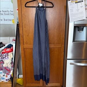 Corey Lynn Calter Navy and White Dress with Pockets